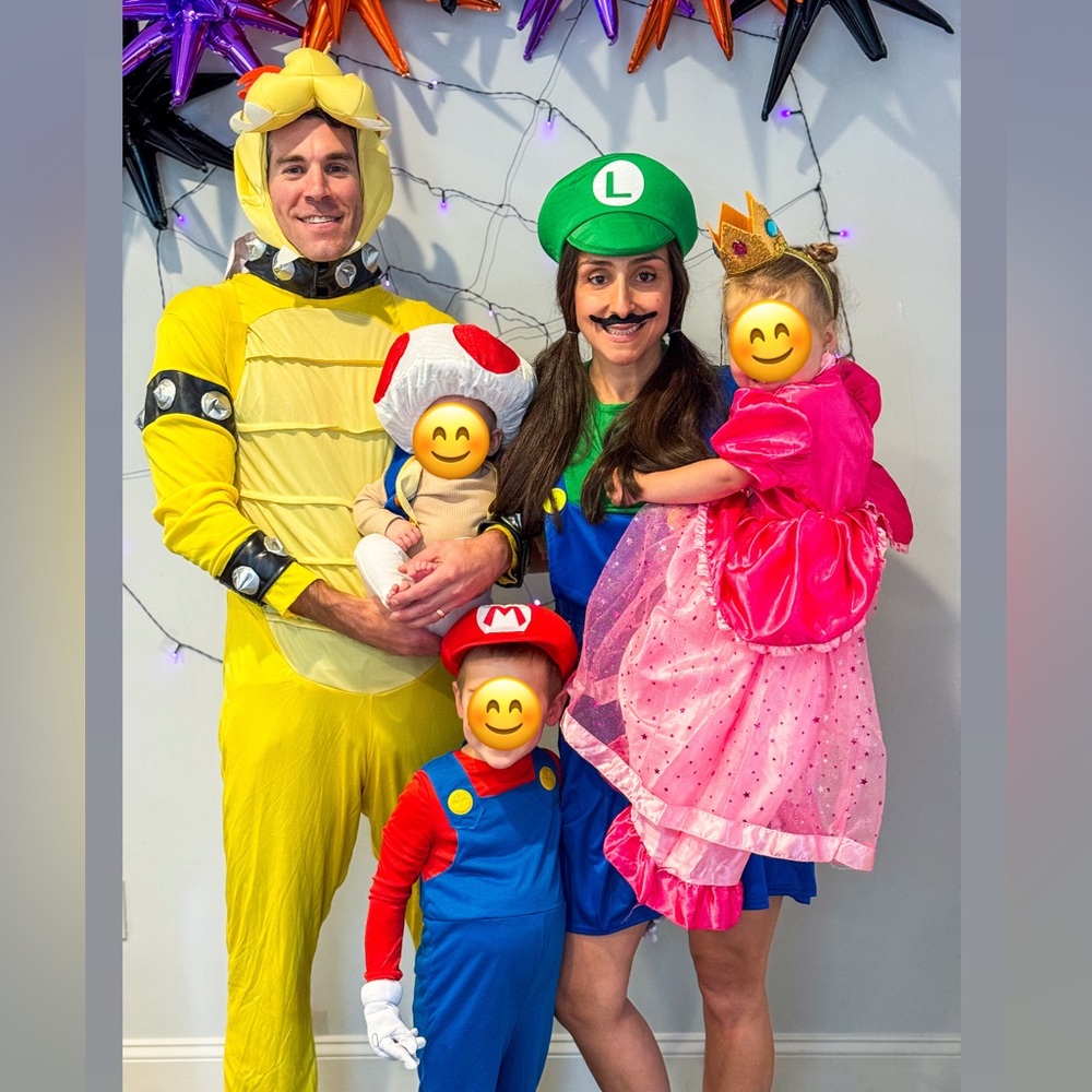 Spooktacular Creations Princess Peach Costume 3T Dress Wig Accessories Set - Picture 16 of 16